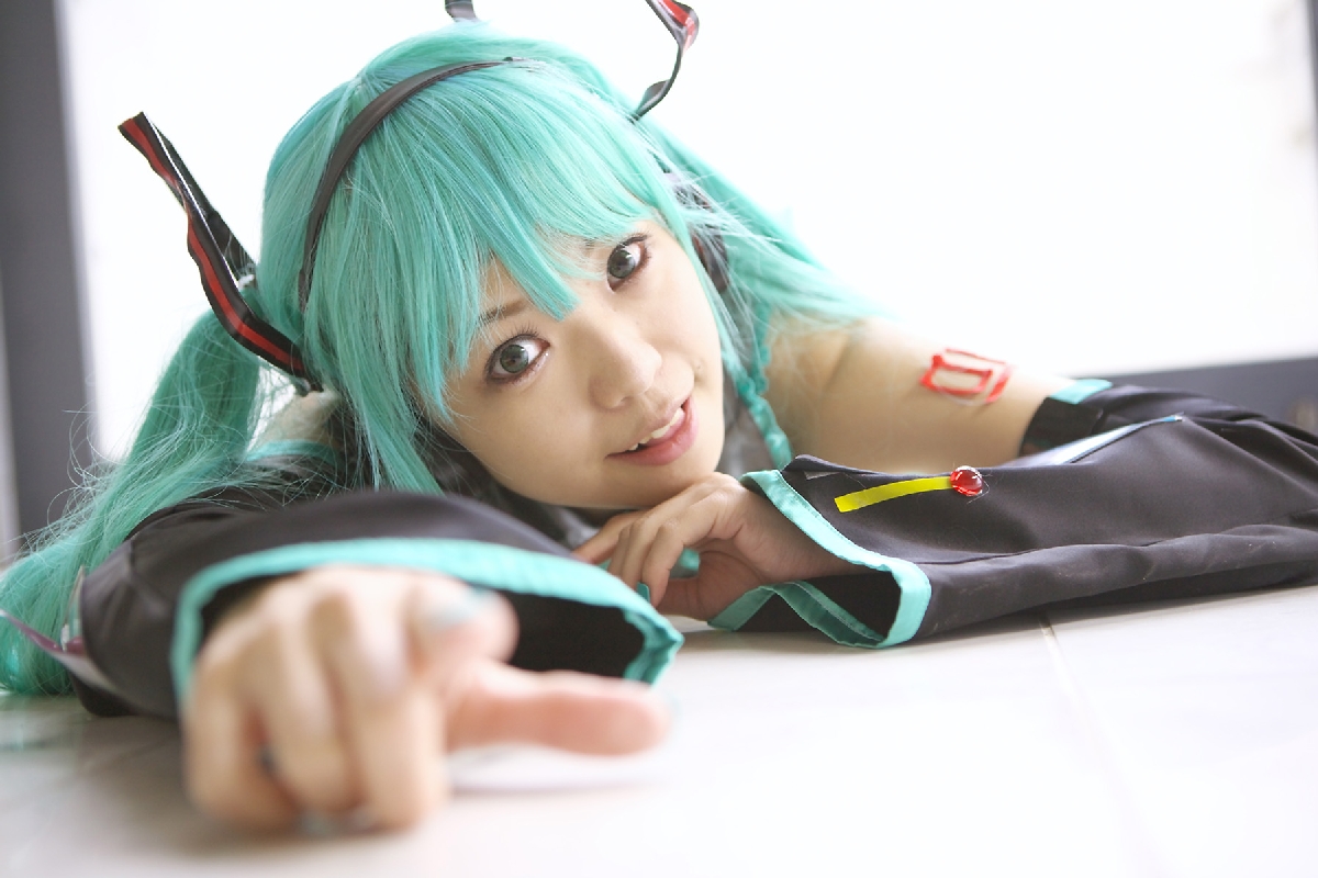 [Cosplay] Vocaloid - Sexy Hatsune Mike(7)